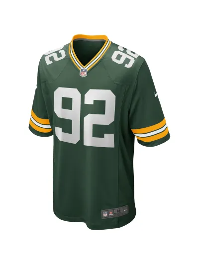 Men's Green Bay Packers Reggie White Nike Green Retired Player Game Jersey 02
