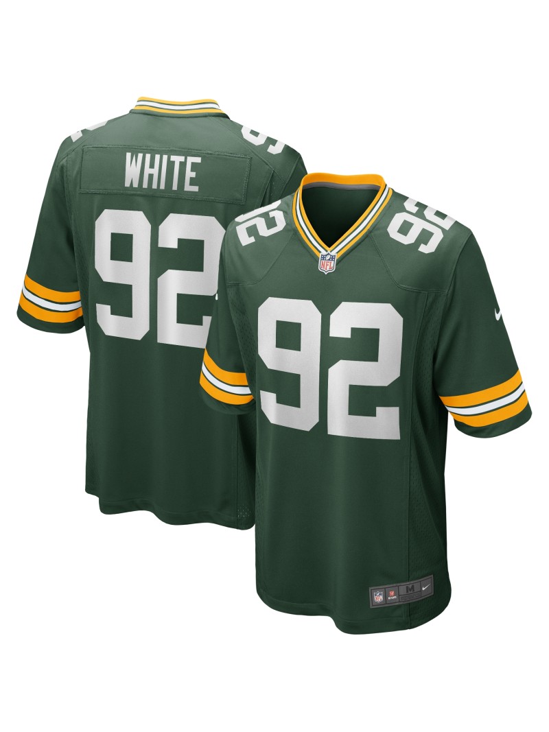 Men's Green Bay Packers Reggie White Nike Green Retired Player Game Jersey