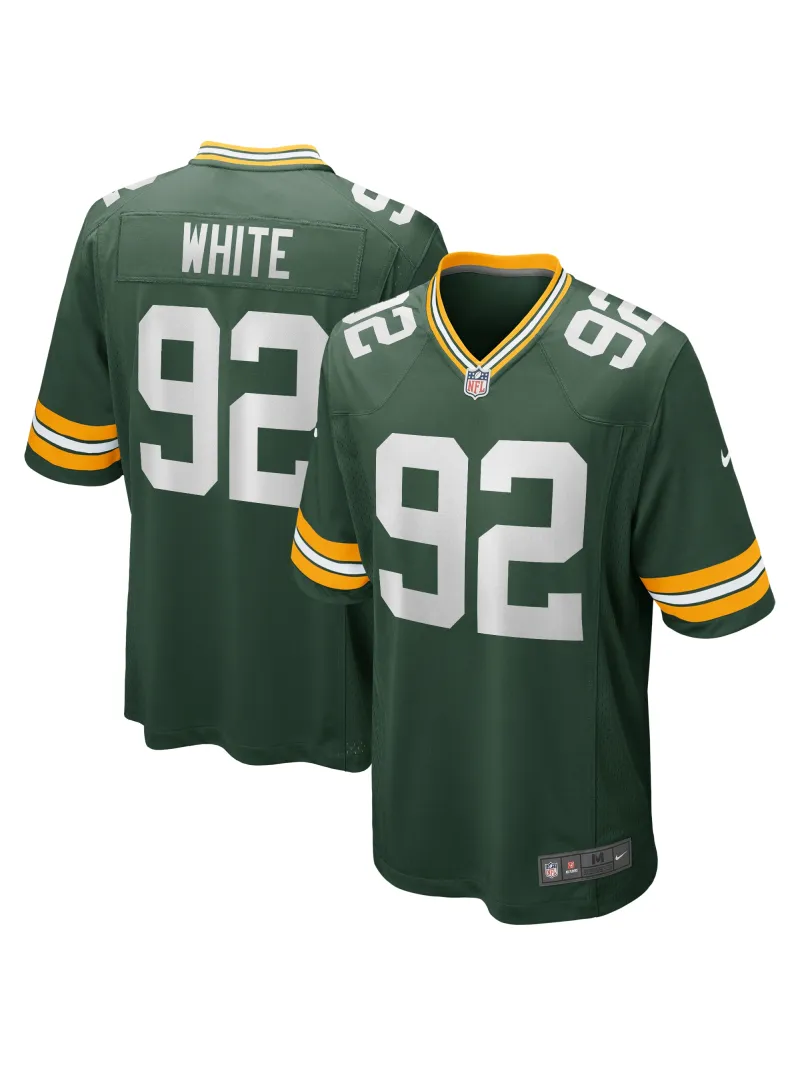 Men's Green Bay Packers Reggie White Nike Green Retired Player Game Jersey