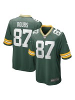 Men's Green Bay Packers Romeo Doubs Nike Green Game Player Jersey