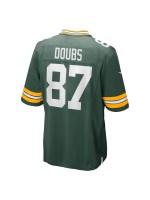 Men's Green Bay Packers Romeo Doubs Nike Green Game Player Jersey