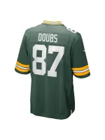 Men's Green Bay Packers Romeo Doubs Nike Green Game Player Jersey
