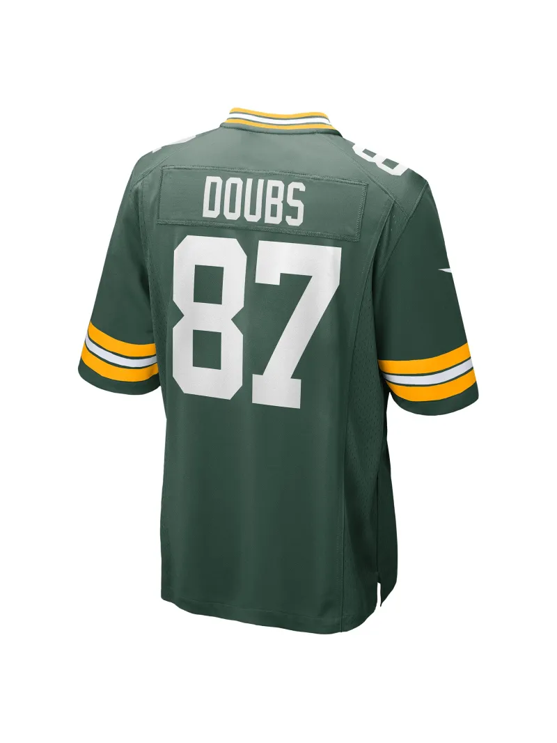 Men's Green Bay Packers Romeo Doubs Nike Green Game Player Jersey