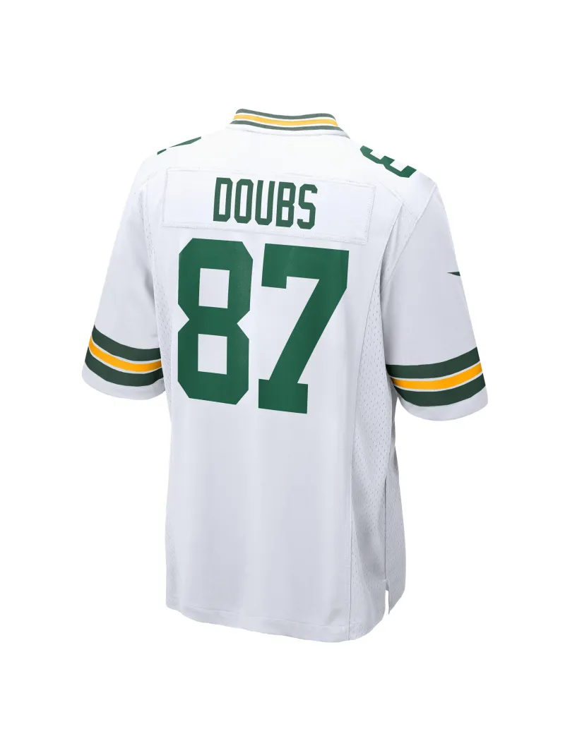 Men's Green Bay Packers Romeo Doubs Nike White Game Player Jersey