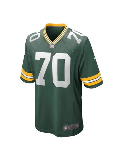 Men's Green Bay Packers Royce Newman Nike Green Game Jersey 02
