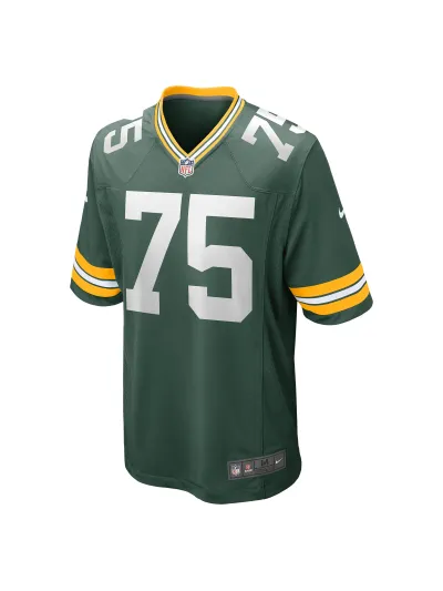 Men's Green Bay Packers Sean Rhyan Nike Green Game Player Jersey 02