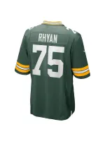 Men's Green Bay Packers Sean Rhyan Nike Green Game Player Jersey