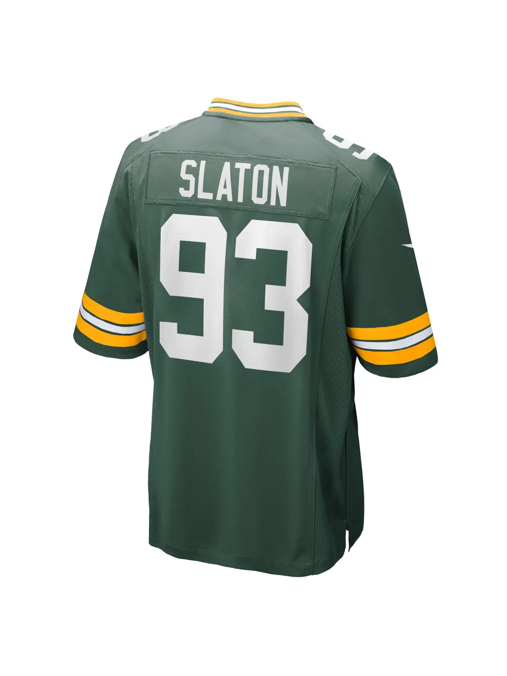 Men's Green Bay Packers T.J. Slaton Nike Green Game Jersey