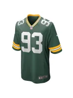 Men's Green Bay Packers T.J. Slaton Nike Green Game Jersey