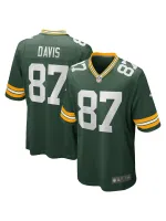 Men's Green Bay Packers Willie Davis Nike Green Game Retired Player Jersey