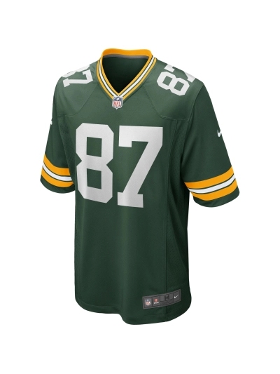 Men's Green Bay Packers Willie Davis Nike Green Game Retired Player Jersey 02