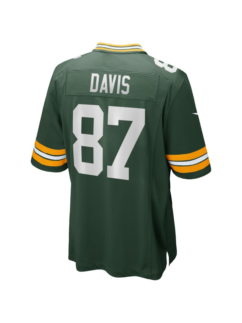 Men's Green Bay Packers Willie Davis Nike Green Game Retired Player Jersey