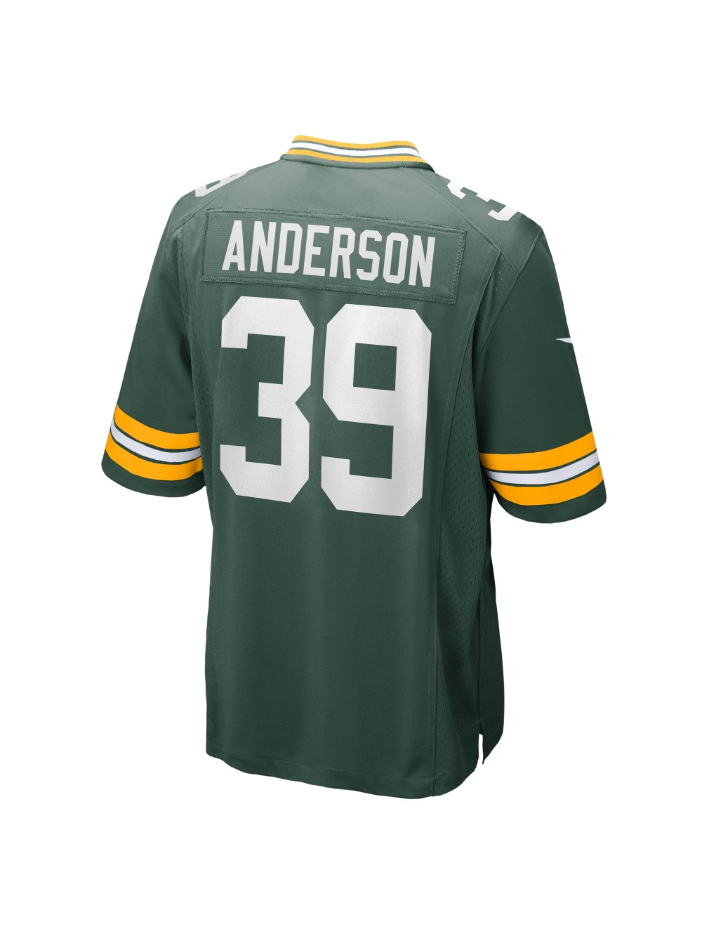 Men's Green Bay Packers Zayne Anderson Nike Green Team Game Jersey