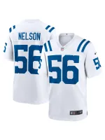 Men's Indianapolis Colts Quenton Nelson Nike White Game Player Jersey