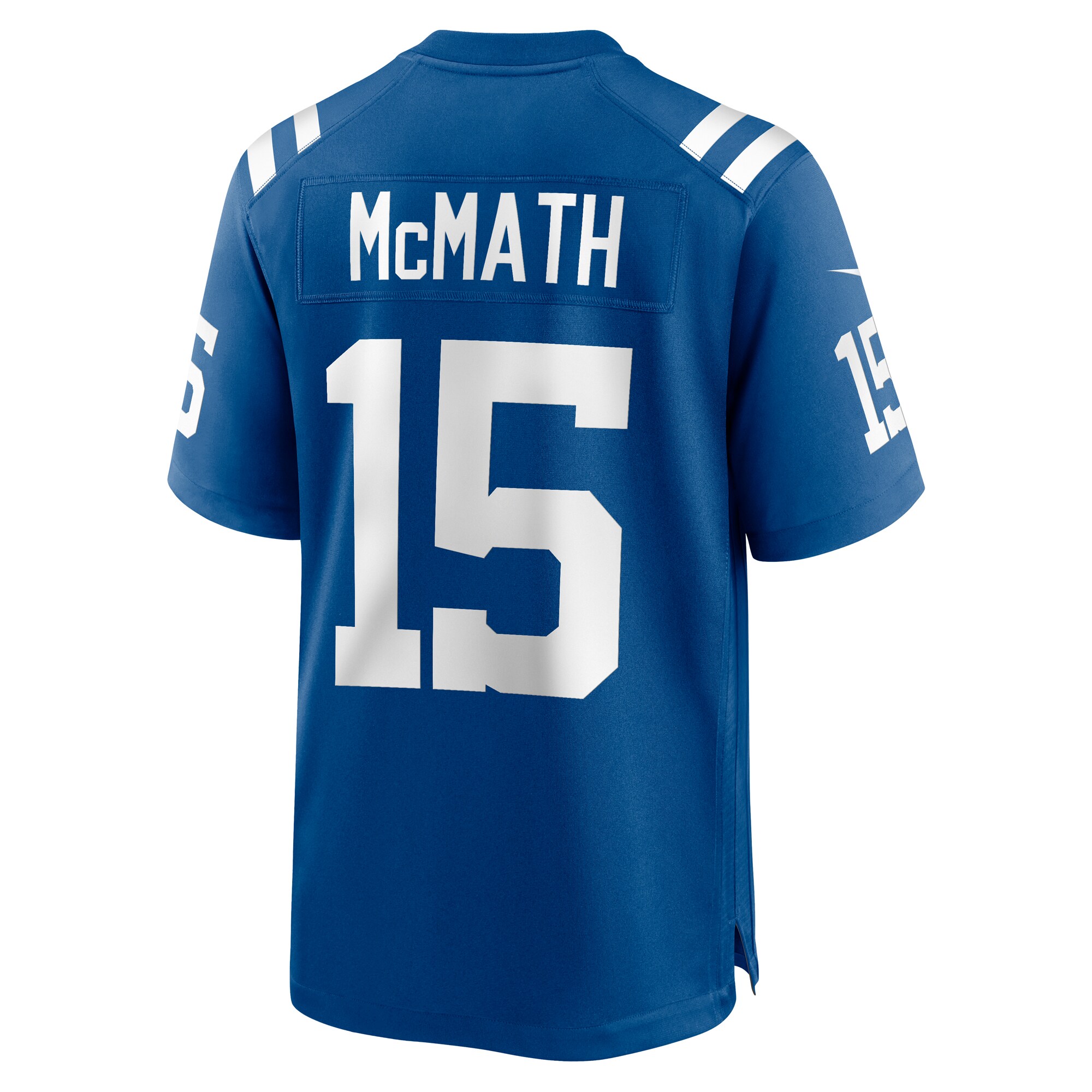 Men's Indianapolis Colts Racey McMath Nike Royal Team Game Jersey