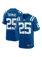 Men's Indianapolis Colts Rodney Thomas Nike Royal Player Game Jersey
