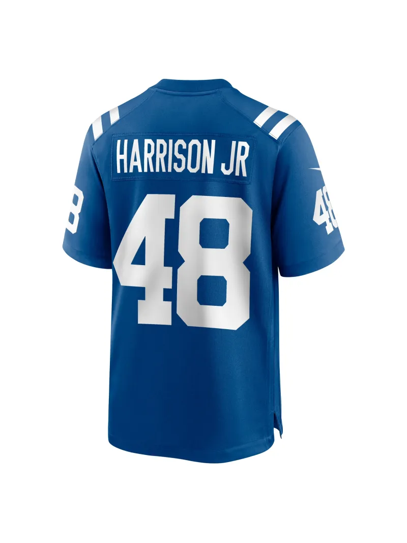 Men's Indianapolis Colts Ronnie Harrison Jr. Nike Royal Team Game Jersey