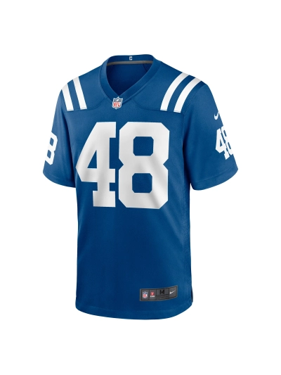 Men's Indianapolis Colts Ronnie Harrison Jr. Nike Royal Team Game Jersey 02