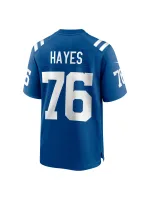 Men's Indianapolis Colts Ryan Hayes Nike Royal Team Game Jersey