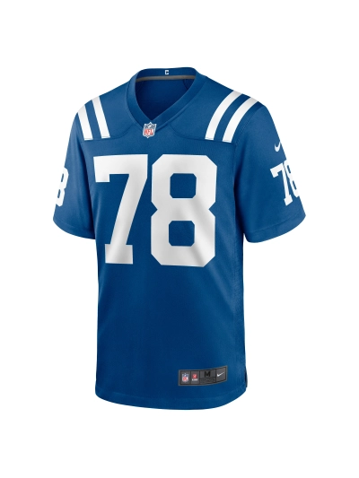 Men's Indianapolis Colts Ryan Kelly Nike Royal Game Jersey 02