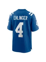 Men's Indianapolis Colts Sam Ehlinger Nike Royal Game Jersey