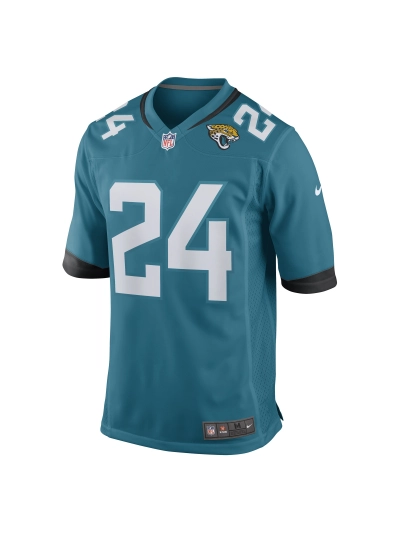 Men's Jacksonville Jaguars Snoop Conner Nike Teal Game Player Jersey 02