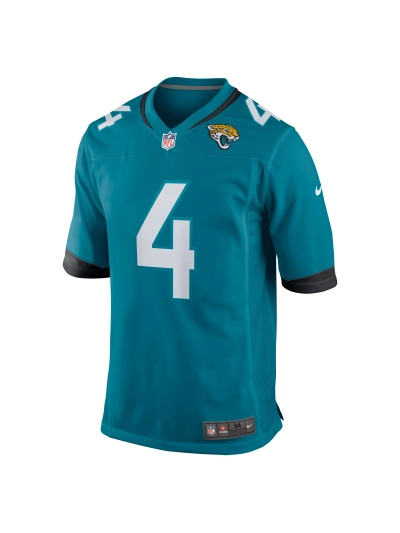 Men's Jacksonville Jaguars Tank Bigsby Nike Teal Game Jersey 02