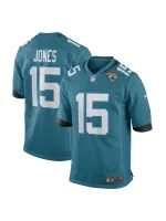 Men's Jacksonville Jaguars Tim Jones Nike Teal Game Player Jersey
