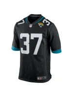 Men's Jacksonville Jaguars Tre Herndon Nike Black Game Jersey