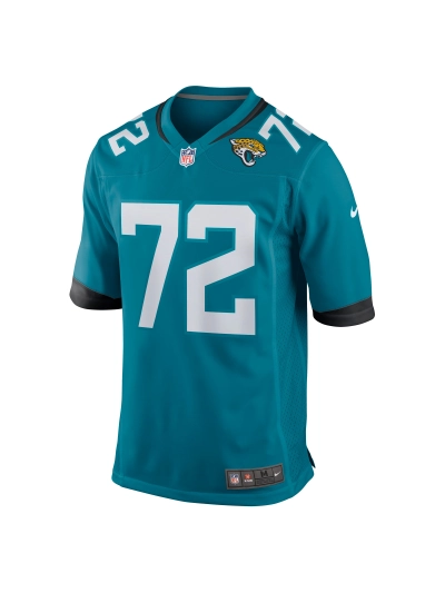 Men's Jacksonville Jaguars Walker Little Nike Teal Game Jersey 02