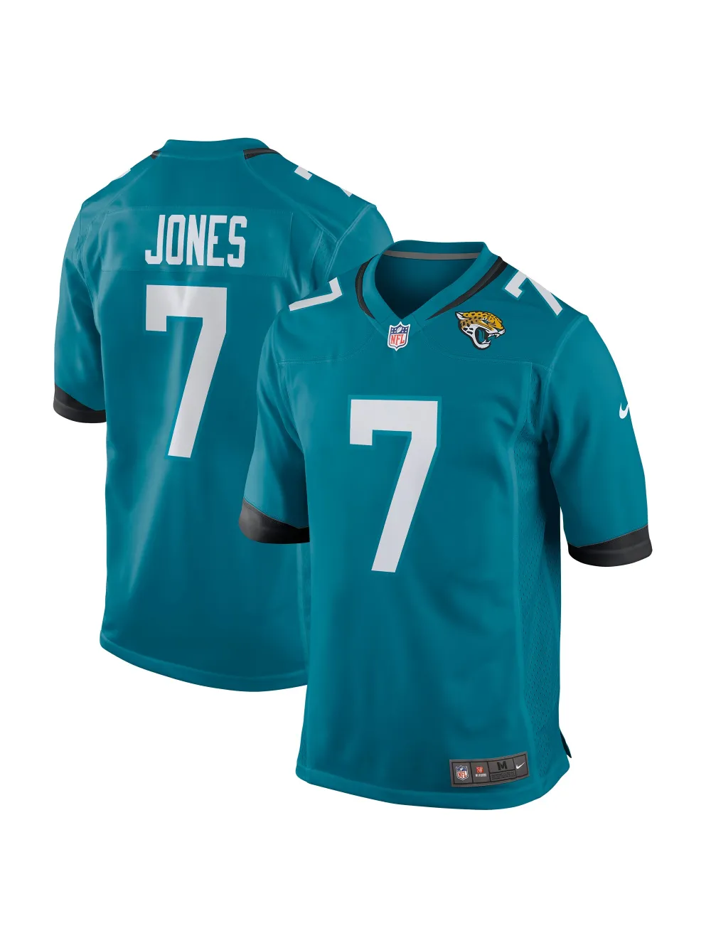 Men's Jacksonville Jaguars Zay Jones Nike Teal Game Jersey