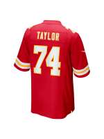 Men's Kansas City Chiefs Jawaan Taylor Nike Red Game Player Jersey