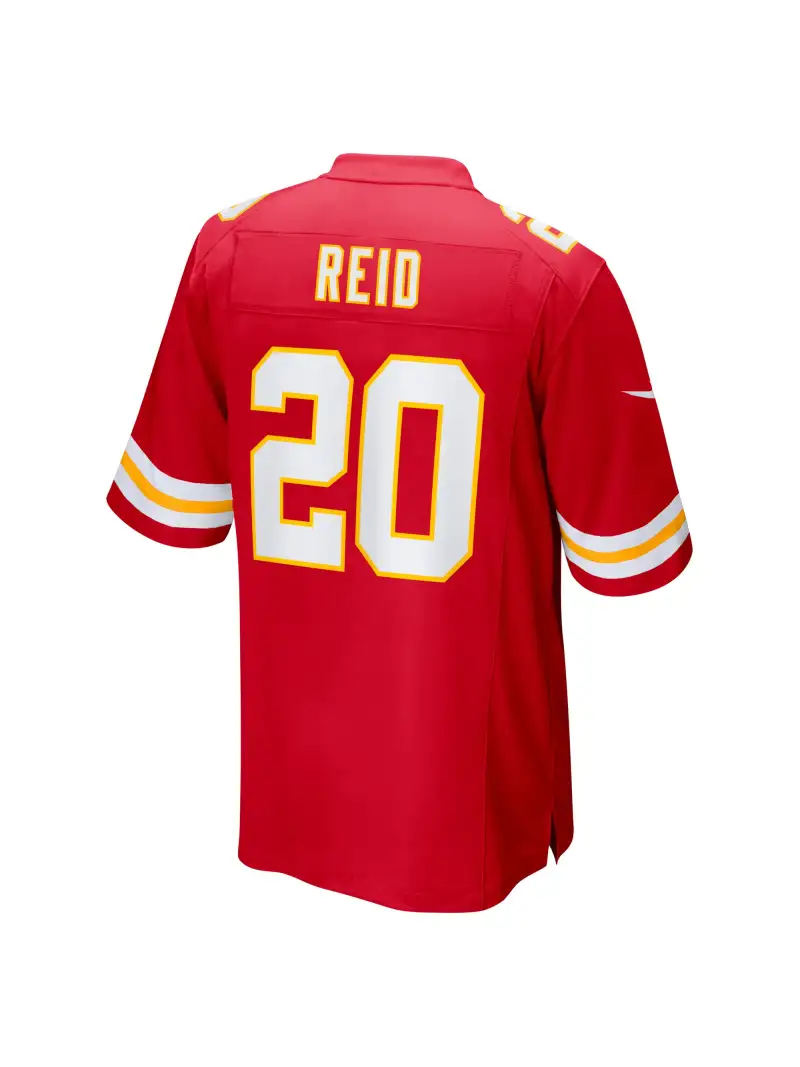 Men's Kansas City Chiefs Justin Reid Nike Red Game Jersey