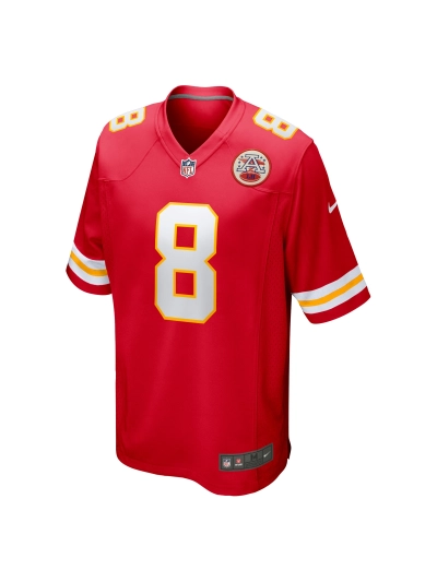 Men's Kansas City Chiefs Justyn Ross Nike Red Home Game Player Jersey 02