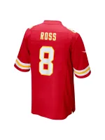 Men's Kansas City Chiefs Justyn Ross Nike Red Home Game Player Jersey