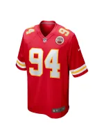 Men's Kansas City Chiefs Malik Herring Nike Red Team Game Player Jersey