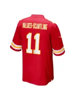Men's Kansas City Chiefs Marquez Valdes-Scantling Nike Red Game Jersey
