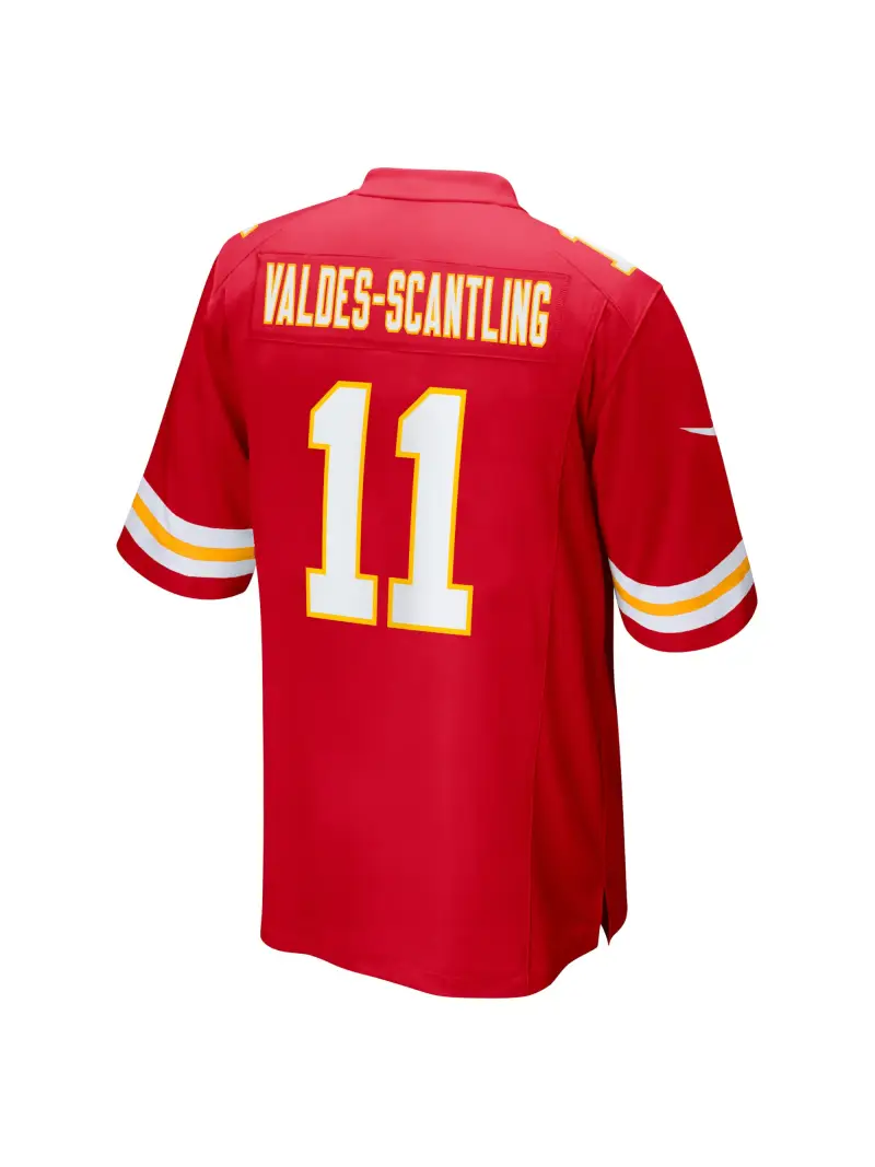 Men's Kansas City Chiefs Marquez Valdes-Scantling Nike Red Game Jersey