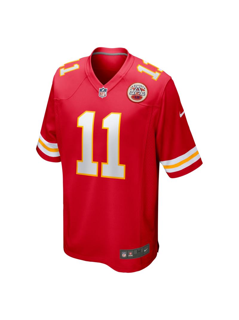 Men's Kansas City Chiefs Marquez Valdes-Scantling Nike Red Game Jersey