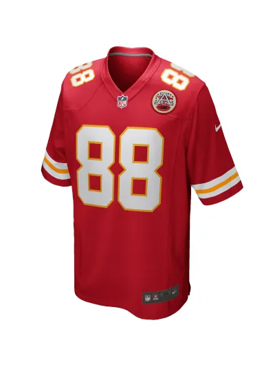 Men's Kansas City Chiefs Tony Gonzalez Nike Red Game Retired Player Jersey 02
