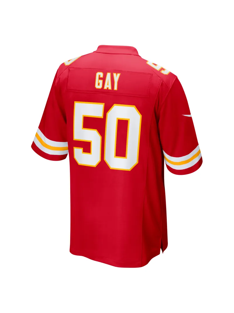 Men's Kansas City Chiefs Willie Gay Nike Red Game Jersey