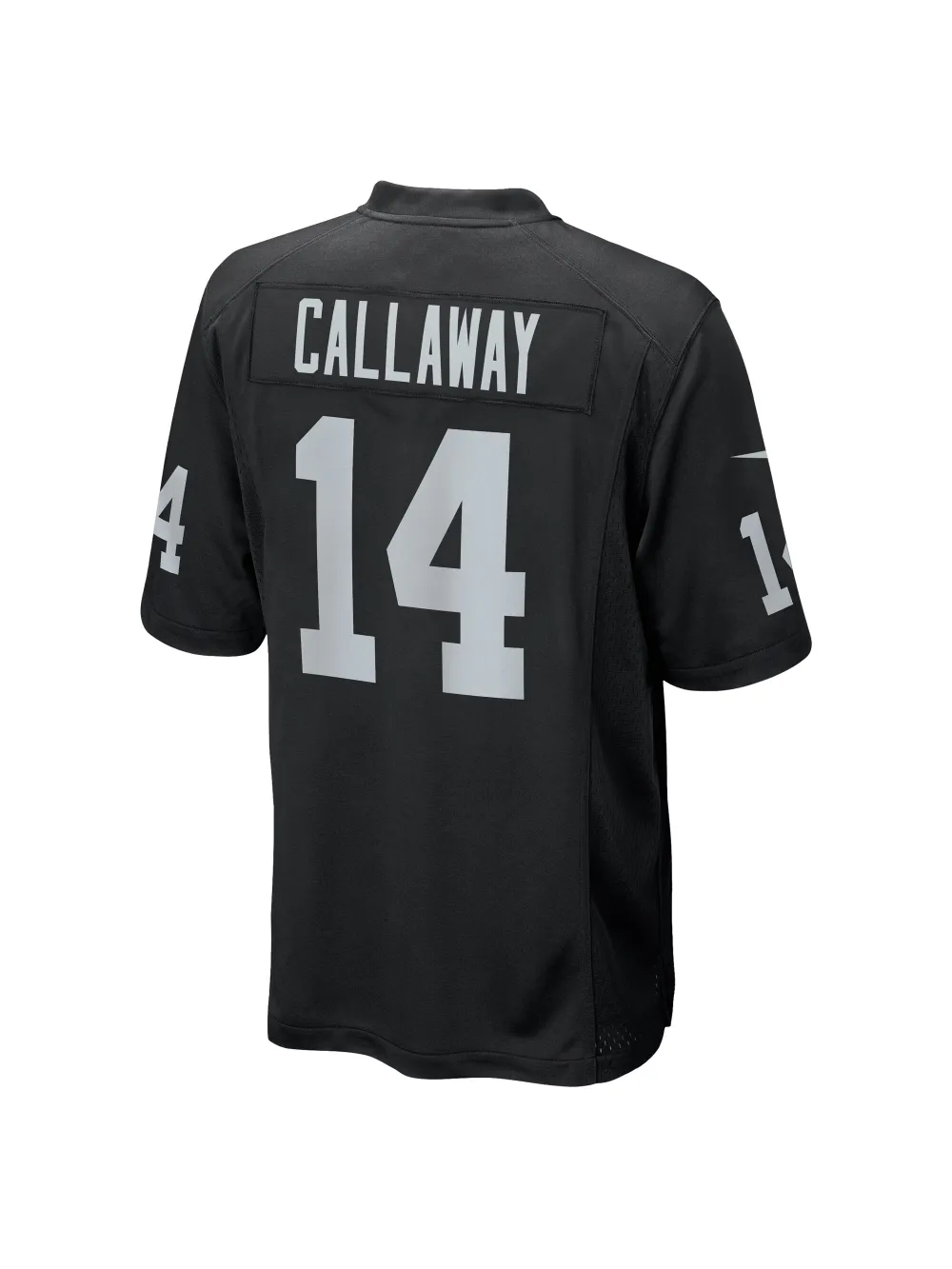 Men's Las Vegas Raiders Marquez Callaway Nike Black Team Game Jersey
