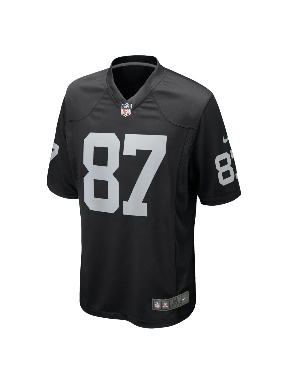 Men's Las Vegas Raiders Michael Mayer Nike Black 2023 NFL Draft Pick Game Jersey