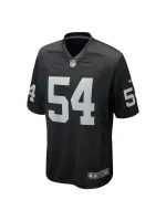 Men's Las Vegas Raiders Netane Muti Nike Black Team Game Jersey