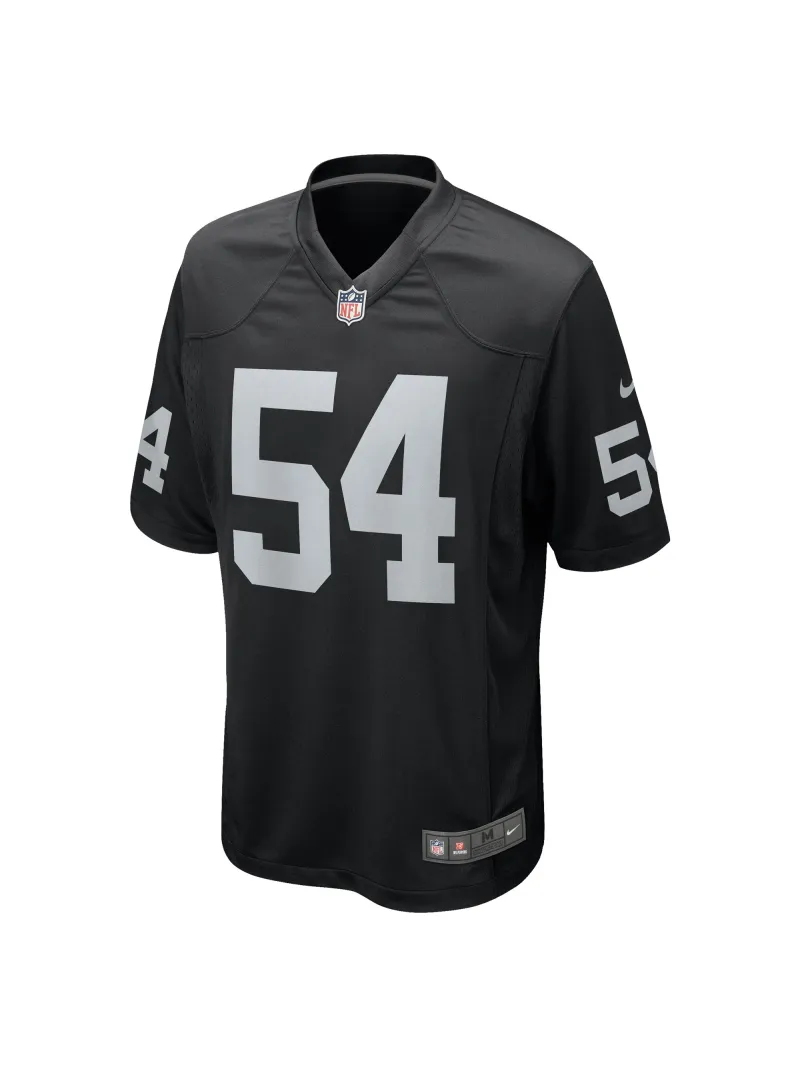 Men's Las Vegas Raiders Netane Muti Nike Black Team Game Jersey