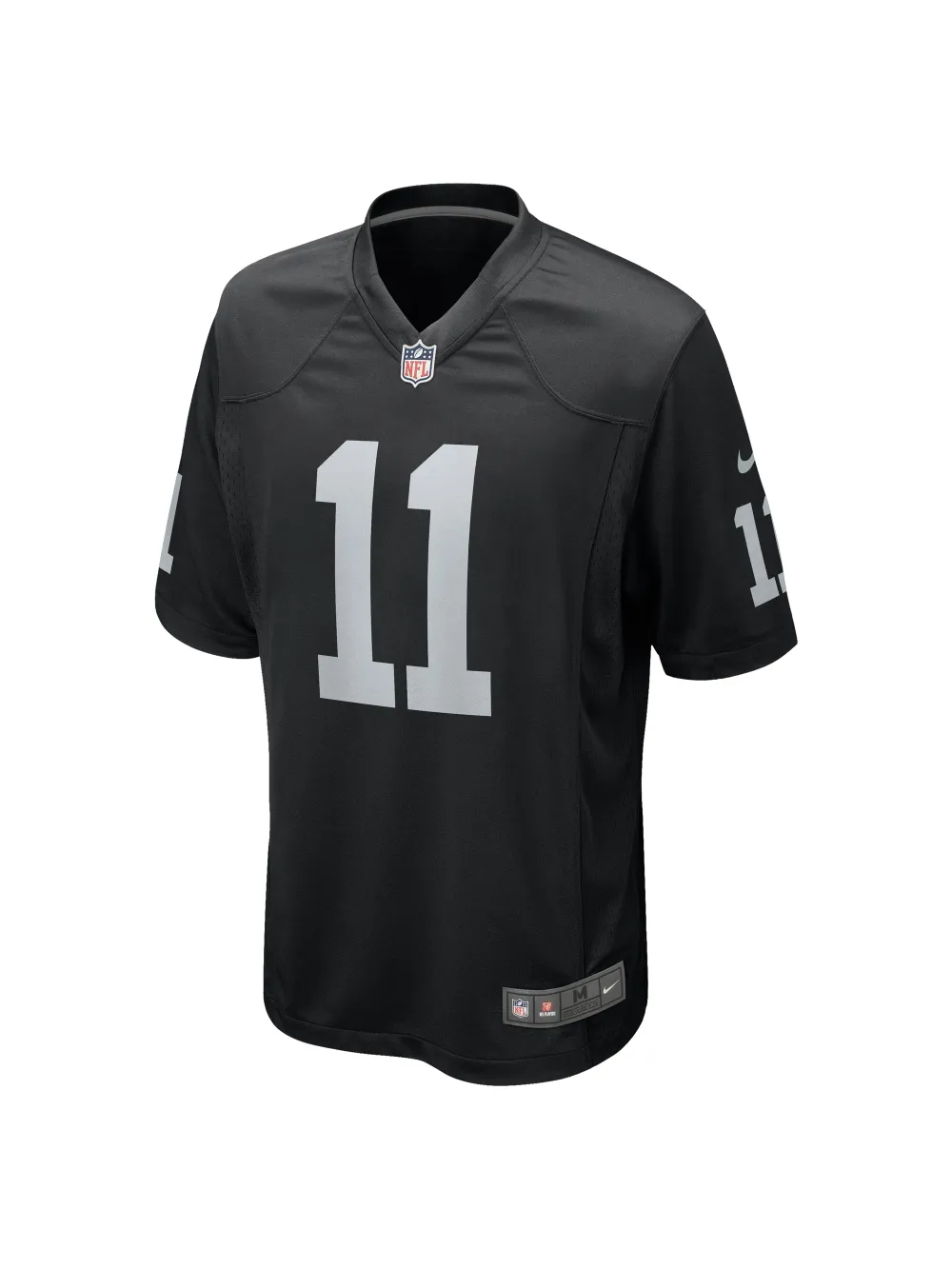 Men's Las Vegas Raiders Tre Tucker Nike Black Team Game Jersey