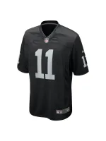 Men's Las Vegas Raiders Tre Tucker Nike Black Team Game Jersey