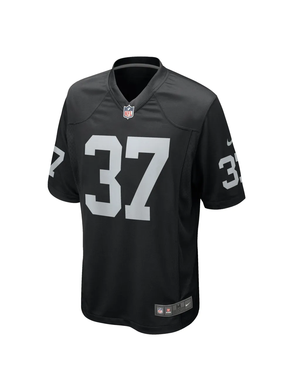 Men's Las Vegas Raiders Tyler Hall Nike Black Team Game Jersey