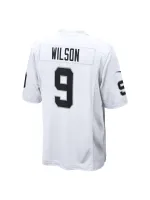 Men's Las Vegas Raiders Tyree Wilson Nike White Game Jersey