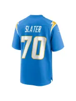Men's Los Angeles Chargers Rashawn Slater Nike Powder Blue Game Jersey